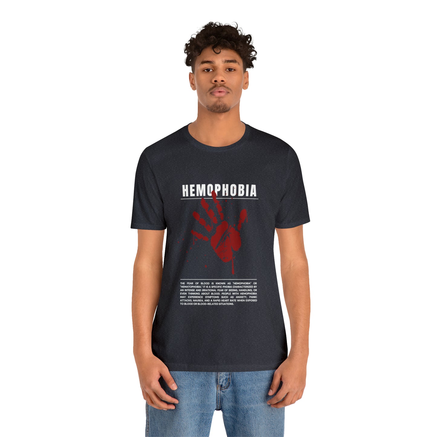 Hemophobia Fear of Blood Halloween Tee