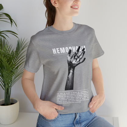 Hemophobia Fear of Blood Halloween Tee