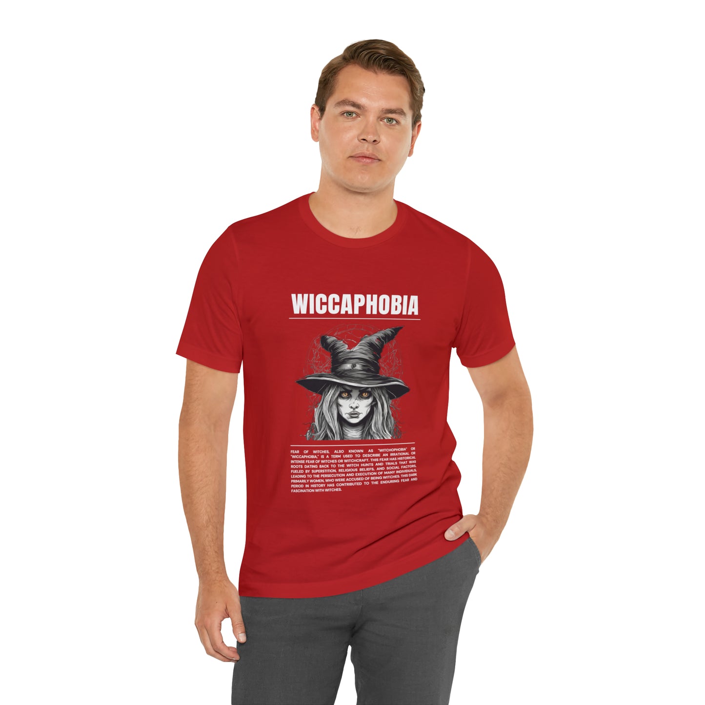 Wiccaphobia Fear of Witches Halloween Tee