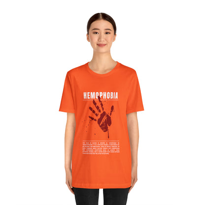 Hemophobia Fear of Blood Halloween Tee