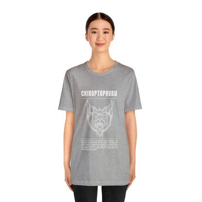 Chiroptophobia Fear of Bats Tee