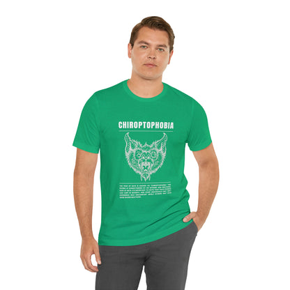 Chiroptophobia Fear of Bats Tee