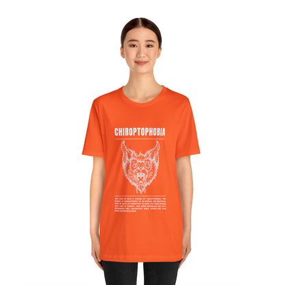 Chiroptophobia Fear of Bats Tee