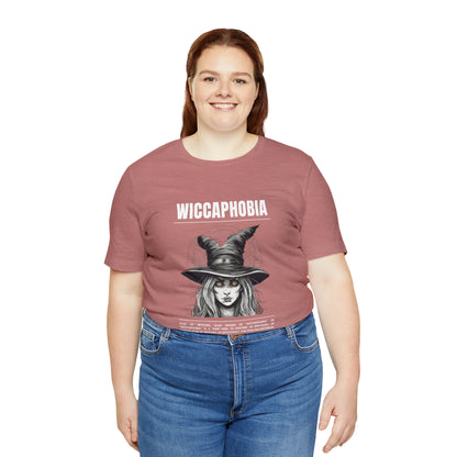 Wiccaphobia Fear of Witches Halloween Tee