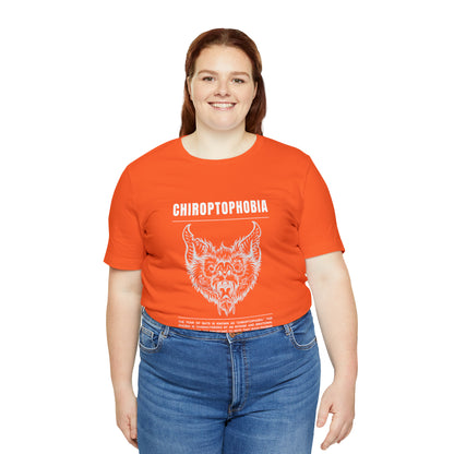 Chiroptophobia Fear of Bats Tee