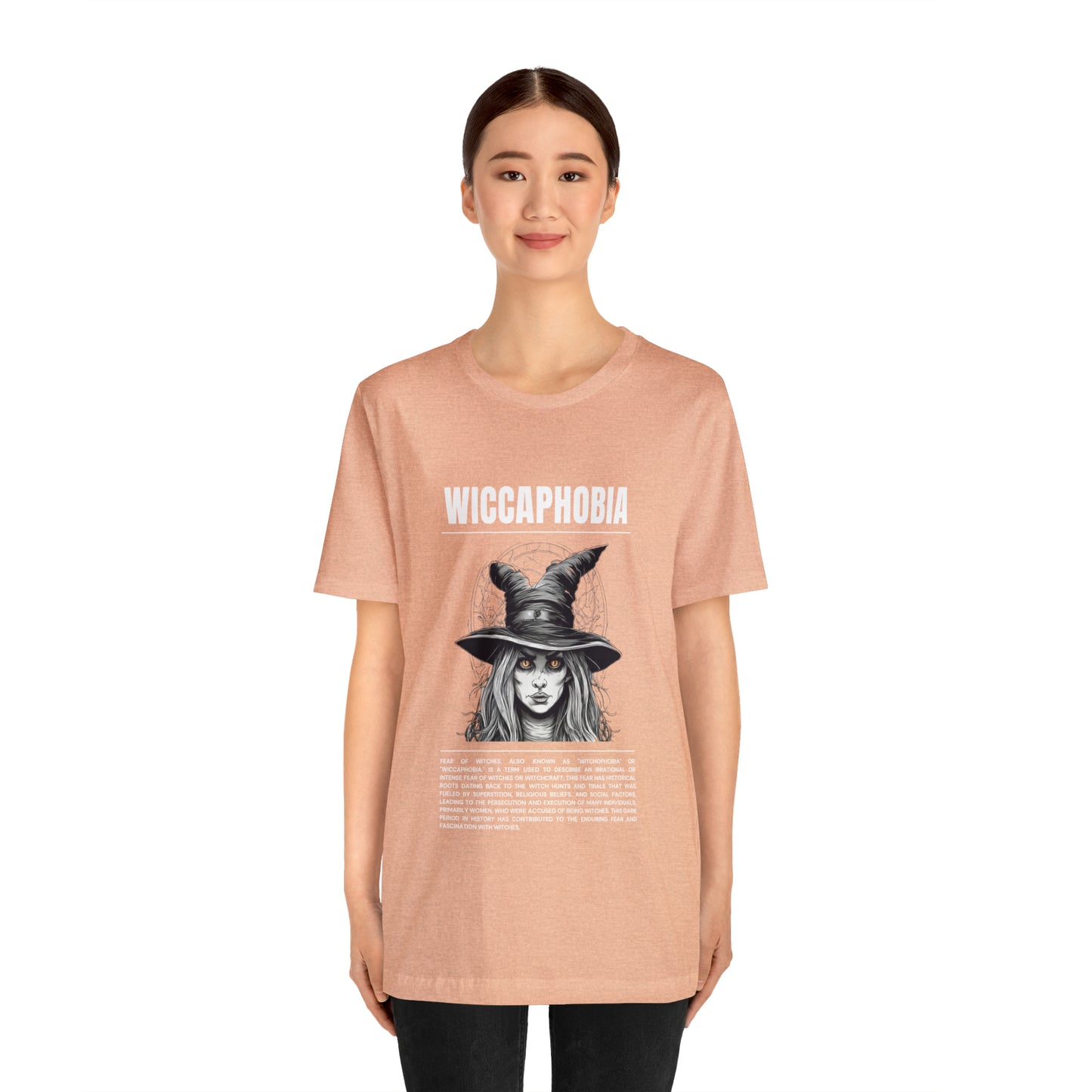 Wiccaphobia Fear of Witches Halloween Tee