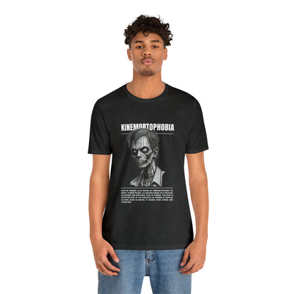 Kinemortophobia Fear of Zombies Halloween Tee