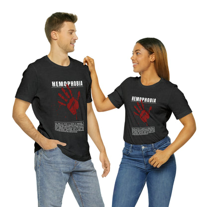 Hemophobia Fear of Blood Halloween Tee