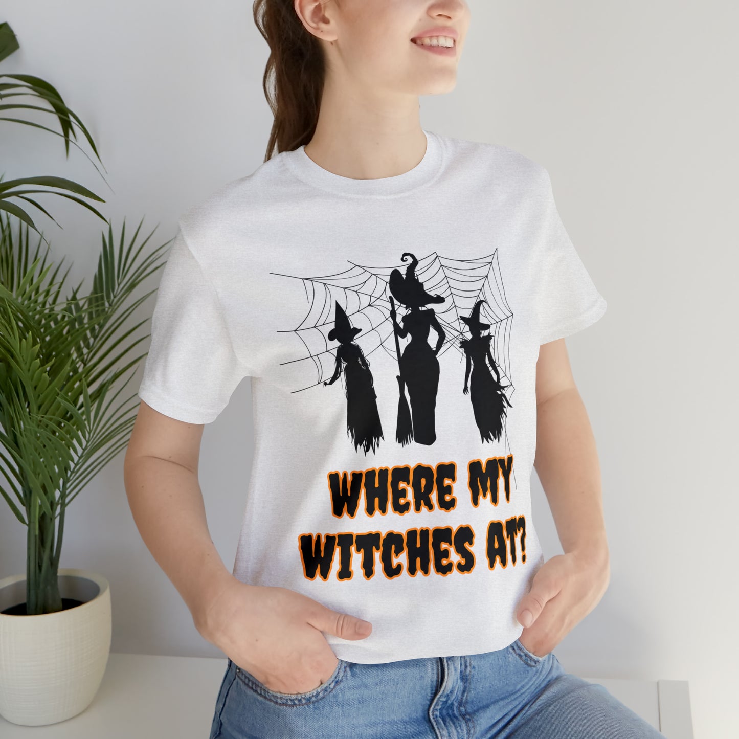 Where My Witches At? Halloween Tee