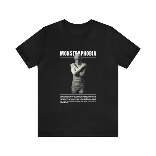 Monstrophobia Fear of Monsters Halloween Tee