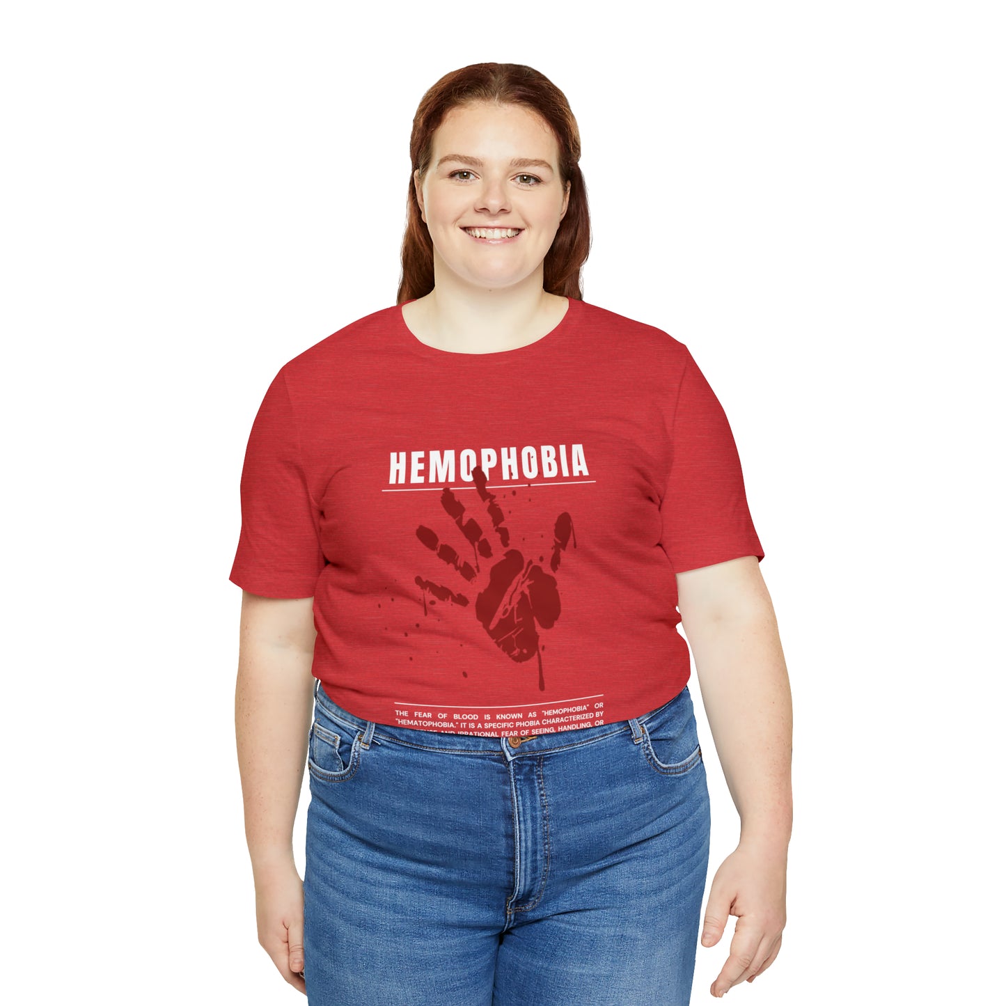 Hemophobia Fear of Blood Halloween Tee