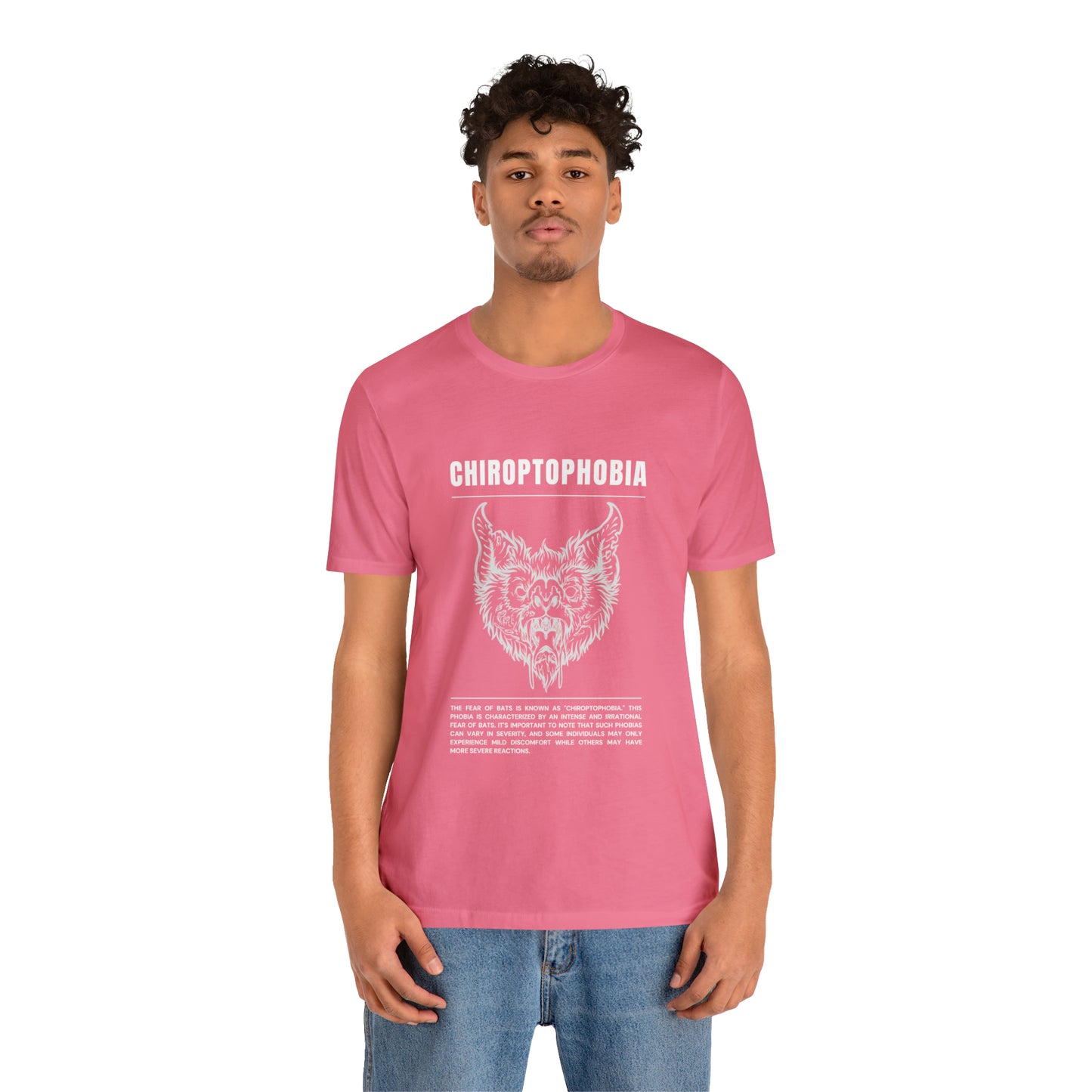 Chiroptophobia Fear of Bats Tee