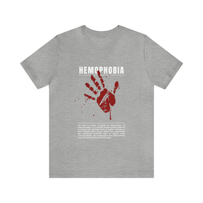 Hemophobia Fear of Blood Halloween Tee