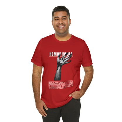 Hemophobia Fear of Blood Halloween Tee