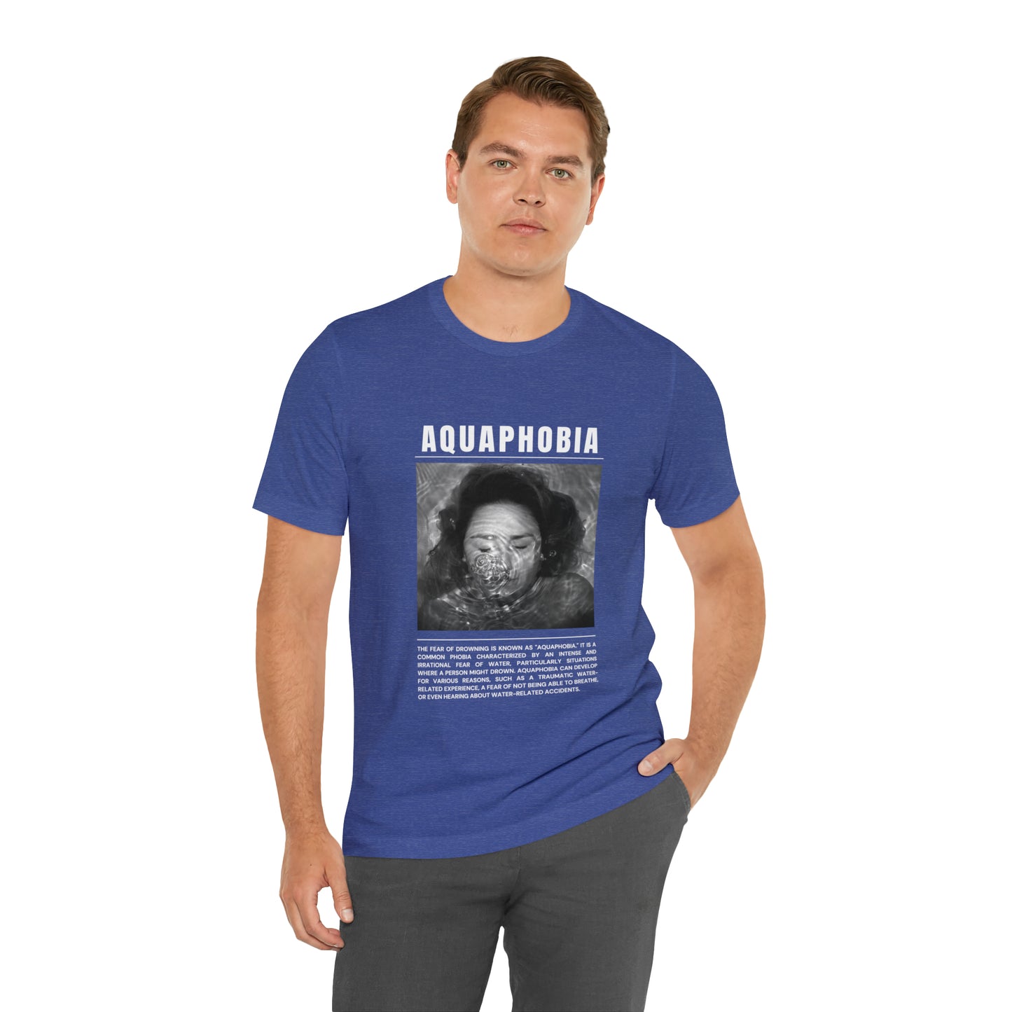 Aquaphobia Fear of Drowning Halloween Tee