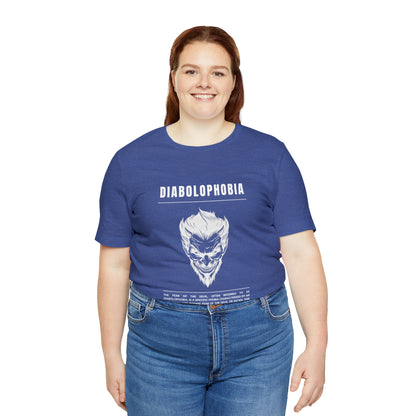 Diabolophobia Fear of The Devil Halloween Tee