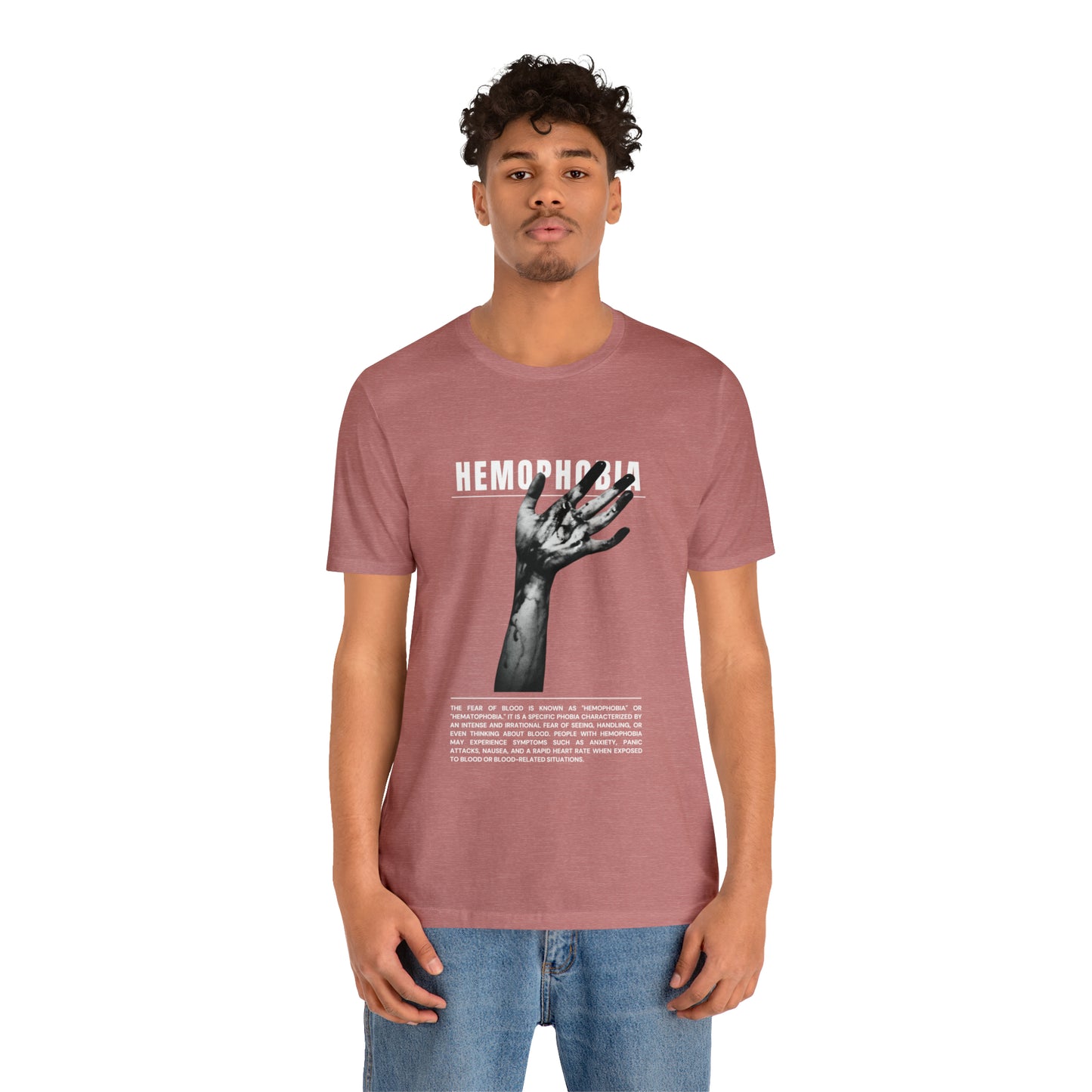 Hemophobia Fear of Blood Halloween Tee