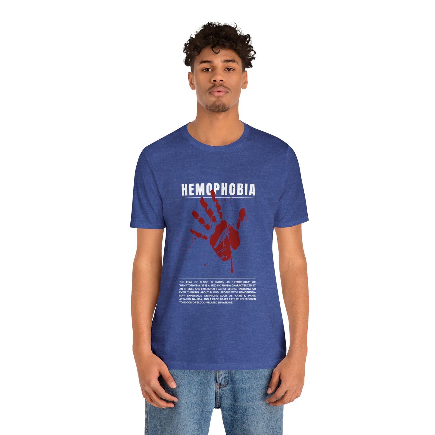 Hemophobia Fear of Blood Halloween Tee