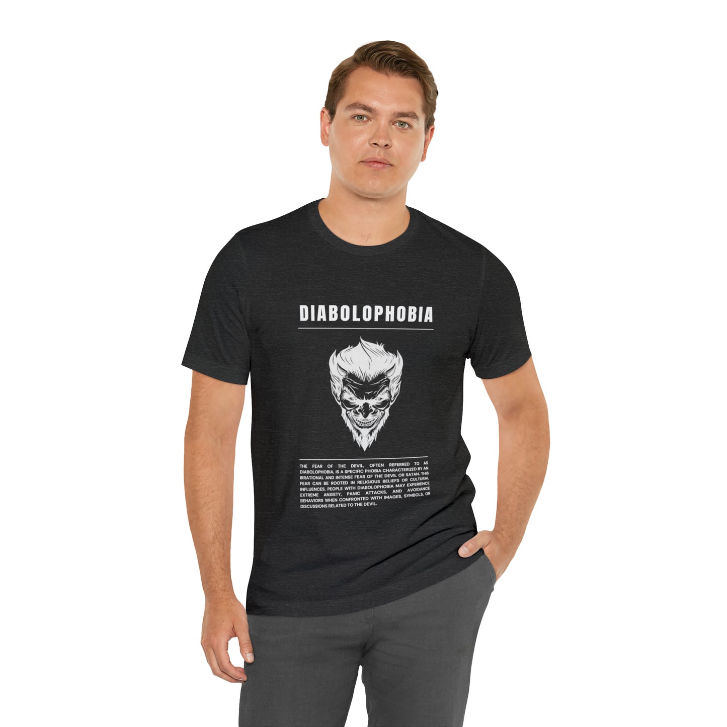 Diabolophobia Fear of The Devil Halloween Tee