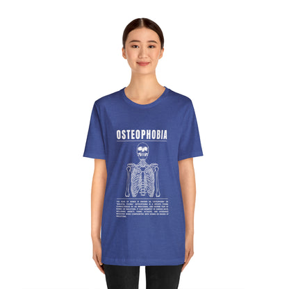 Osteophobia Fear of Bones Tee