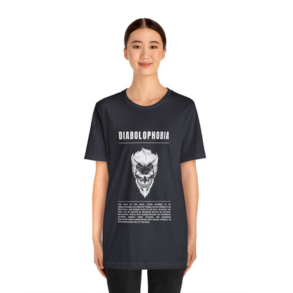 Diabolophobia Fear of The Devil Halloween Tee