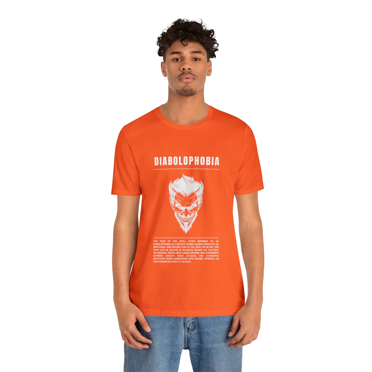 Diabolophobia Fear of The Devil Halloween Tee