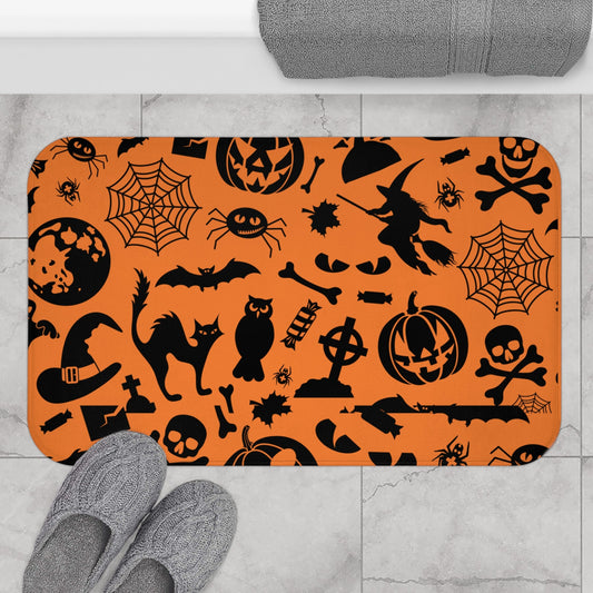 Halloween Bath Mat - BRAZEN BUY thsirt shirt