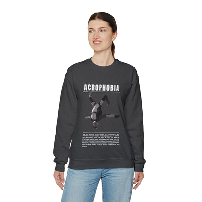 Acrophobia Fear of Heights Halloween Sweatshirt - BRAZEN BUY thsirt shirt