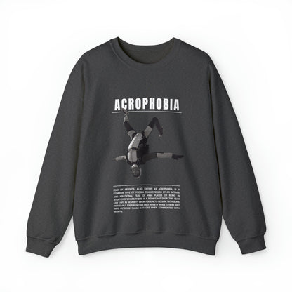 Acrophobia Fear of Heights Halloween Sweatshirt - BRAZEN BUY thsirt shirt