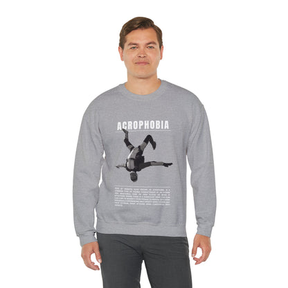 Acrophobia Fear of Heights Halloween Sweatshirt - BRAZEN BUY thsirt shirt