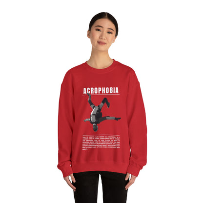 Acrophobia Fear of Heights Halloween Sweatshirt - BRAZEN BUY thsirt shirt