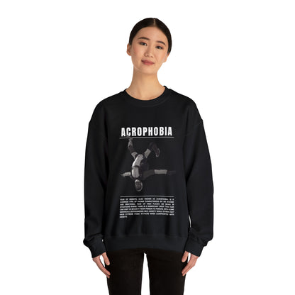 Acrophobia Fear of Heights Halloween Sweatshirt - BRAZEN BUY thsirt shirt