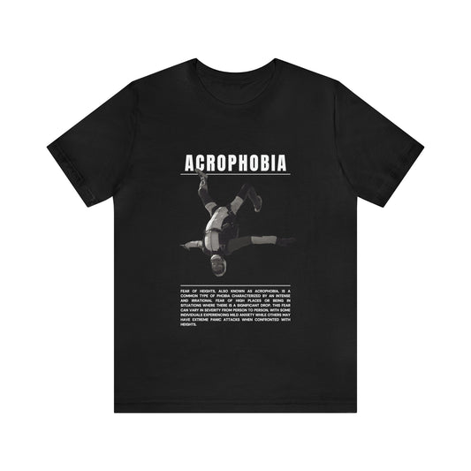 Acrophobia Fear of Heights Halloween Tee - BRAZEN BUY thsirt shirt