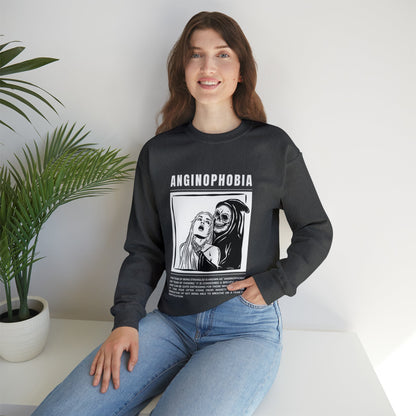 Anginophobia Fear of Being Strangled Halloween Sweatshirt - BRAZEN BUY thsirt shirt