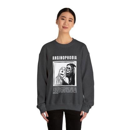 Anginophobia Fear of Being Strangled Halloween Sweatshirt - BRAZEN BUY thsirt shirt