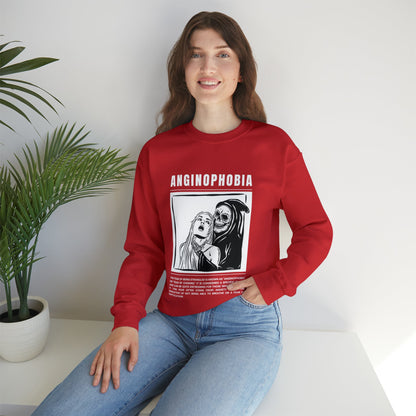 Anginophobia Fear of Being Strangled Halloween Sweatshirt - BRAZEN BUY thsirt shirt