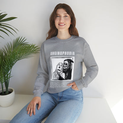 Anginophobia Fear of Being Strangled Halloween Sweatshirt - BRAZEN BUY thsirt shirt