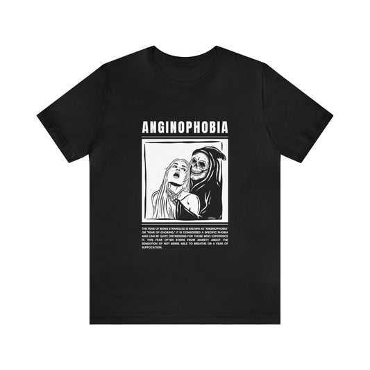 Anginophobia Fear of Being Strangled Halloween Tee - BRAZEN BUY thsirt shirt