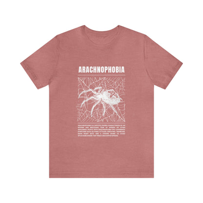 Arachnophobia Fear of Spiders Halloween Tee - BRAZEN BUY thsirt shirt