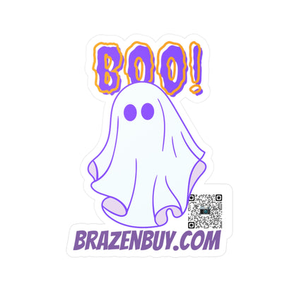 Boo Ghost Brazen Buy Halloween Decal - BRAZEN BUY thsirt shirt