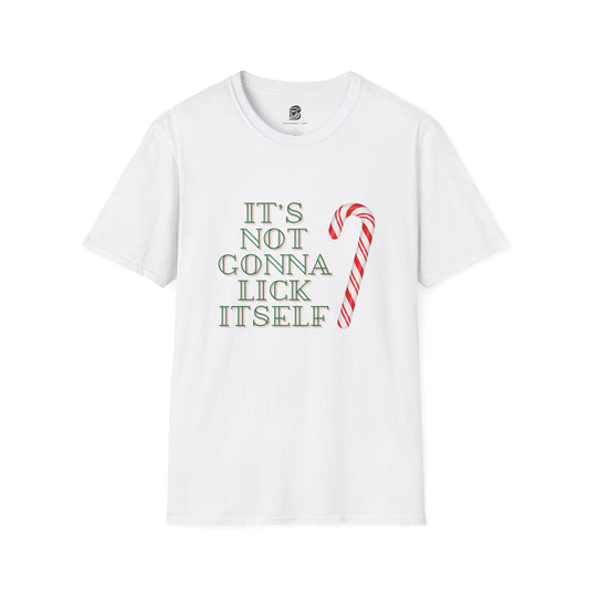 Candy Cane Lick Itself Christmas Unisex Shirt - BRAZEN BUY thsirt shirt