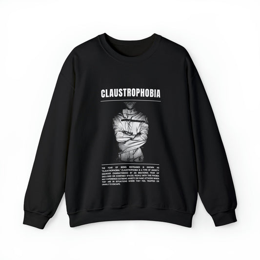 Claustrophobia Fear of Restraint Halloween Sweatshirt - BRAZEN BUY thsirt shirt