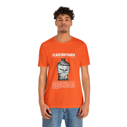 Claustrophobia Fear of Restraint Halloween Tee - BRAZEN BUY thsirt shirt