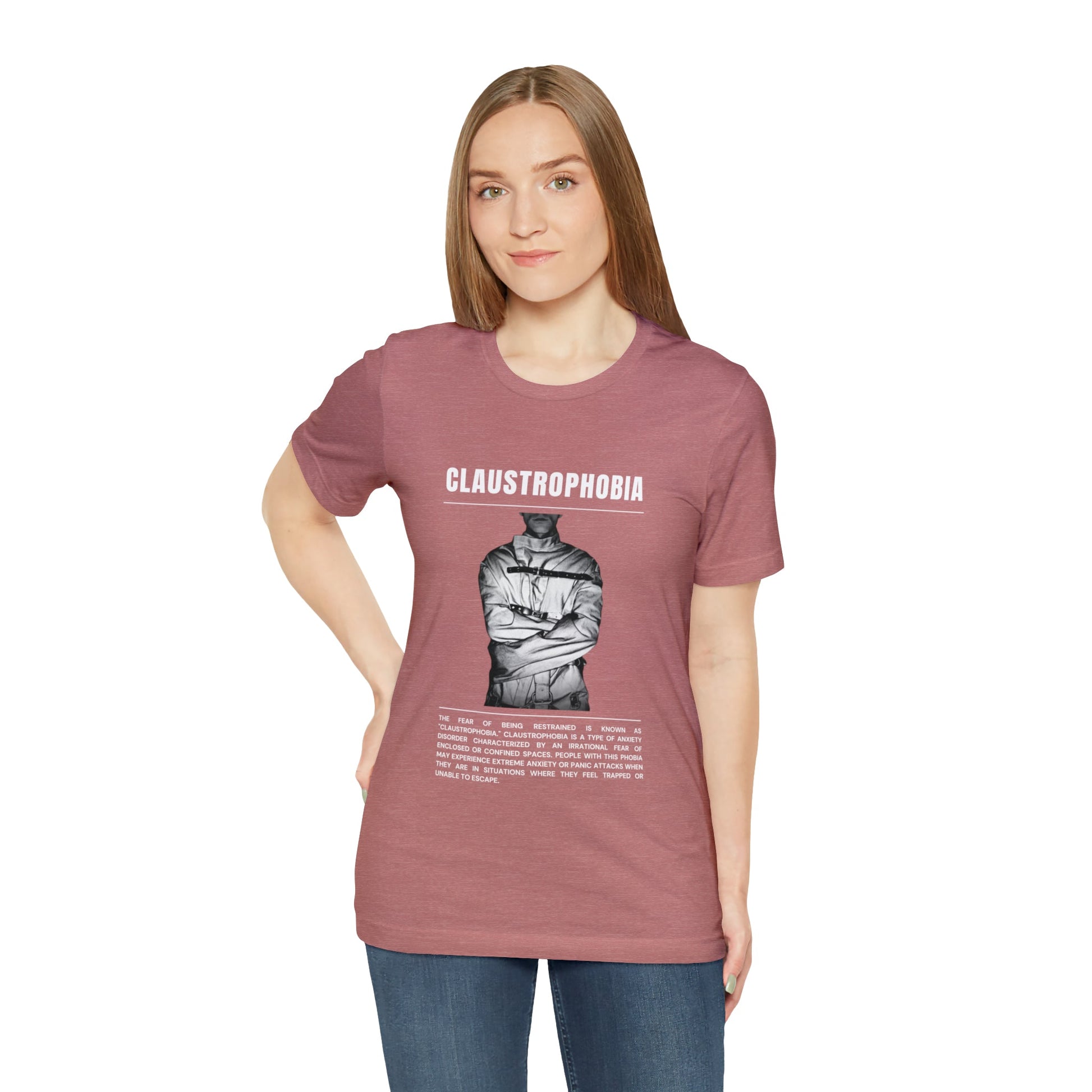 Claustrophobia Fear of Restraint Halloween Tee - BRAZEN BUY thsirt shirt