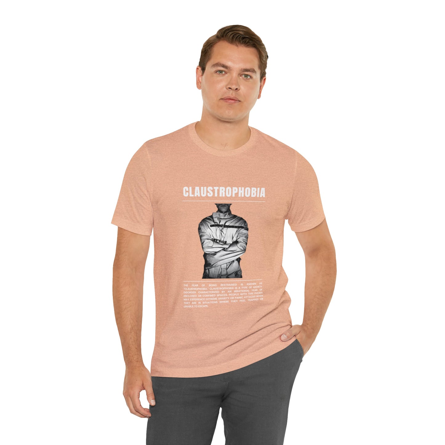 Claustrophobia Fear of Restraint Halloween Tee - BRAZEN BUY thsirt shirt