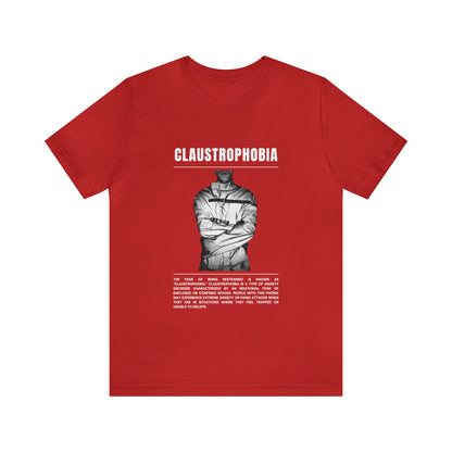 Claustrophobia Fear of Restraint Halloween Tee - BRAZEN BUY thsirt shirt