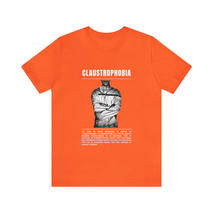 Claustrophobia Fear of Restraint Halloween Tee - BRAZEN BUY thsirt shirt