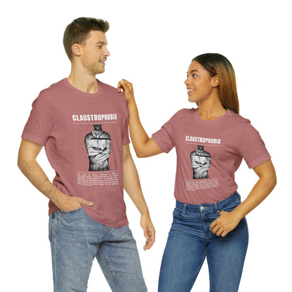 Claustrophobia Fear of Restraint Halloween Tee - BRAZEN BUY thsirt shirt