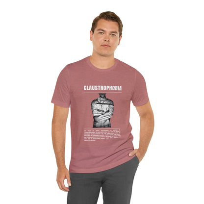 Claustrophobia Fear of Restraint Halloween Tee - BRAZEN BUY thsirt shirt