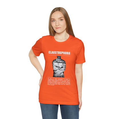 Claustrophobia Fear of Restraint Halloween Tee - BRAZEN BUY thsirt shirt